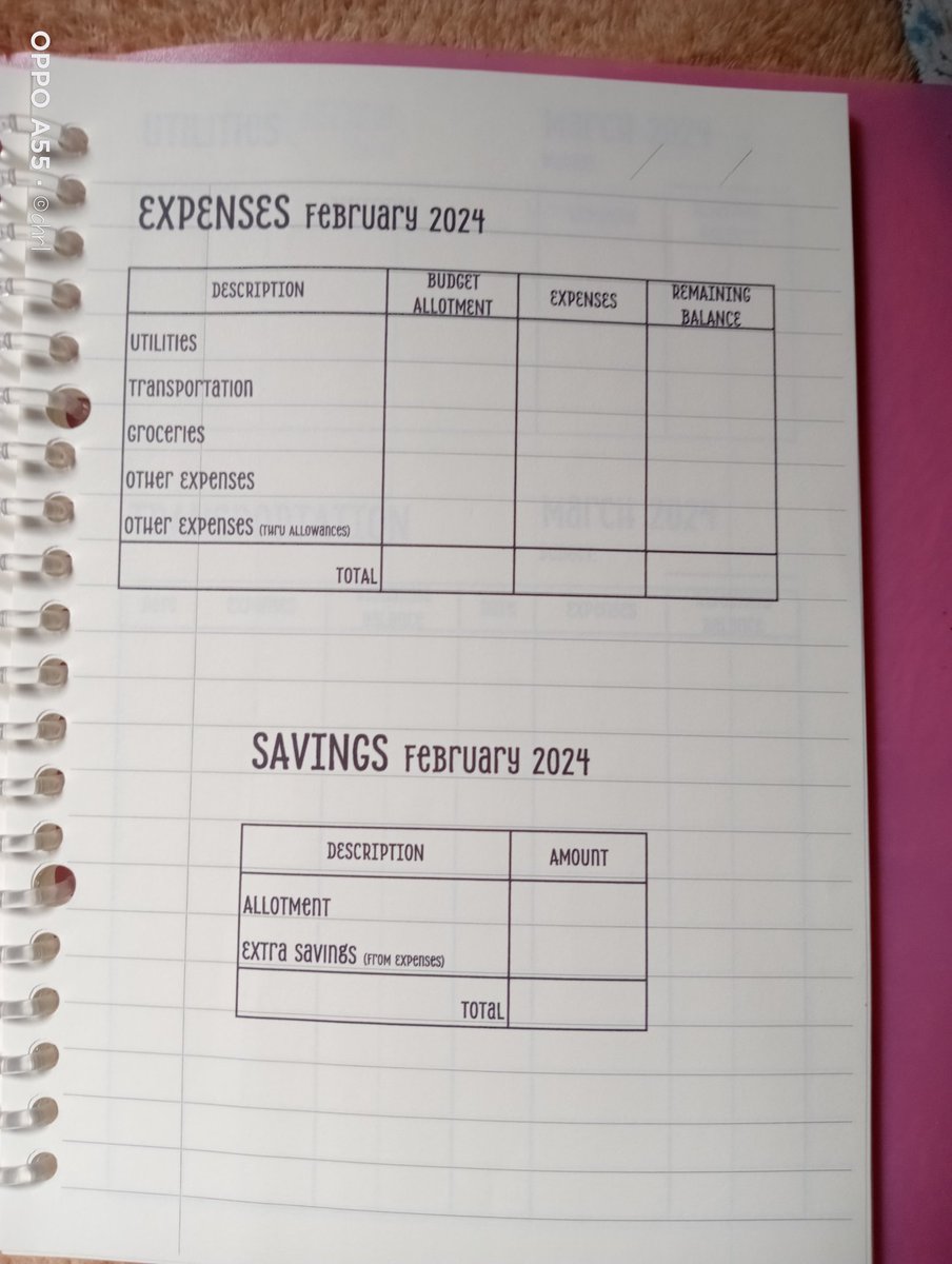 Hello there! Interested in creating your own practical budget tracker? I'm sharing my printable budget plan in Excel format, just edit the months/year and components. It's printable on A5 sized refillable lined notebooks. It's FREE, but you may send any amount if you want :))