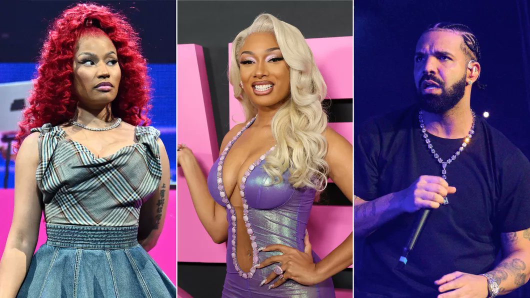 xXiinsane's tweet photo. single "HISS" fans speculate that Megan Thee Stallion's first verse takes aim at Nicki Minaj and Rihanna, particularly referencing Minaj with lines like "These hoes don't be mad at Megan, these hoes mad at Megan's Law." https://t.co/WRCfGJ5exF
