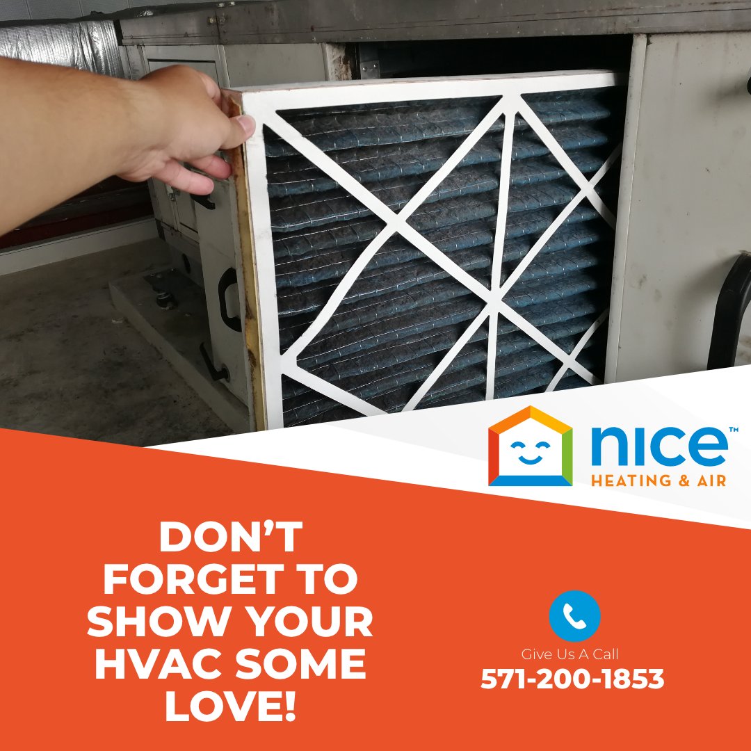 Regular filter changes keep your system running smoothly. Nice Heating &amp; Air reminds you to swap out those filters for optimal performance. Need assistance? Call 571-200-1853.

nicehomeservices.com

#FilterChange #HVACMaintenance #NiceHeatingAndAir