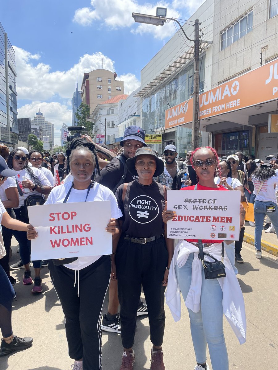 The thought that i am a woman living in Kenya with the current surge of femicide dictates that it is only right i had to march for my fellow women #EndFemicideKE #stopkillingwomen