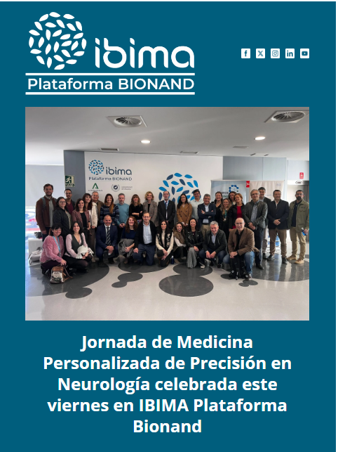 Fantástica jornada de formación en Neurología de precisión en <a href="/_ibima/">IBIMA Plataforma BIONAND</a> con ponencias de primer nivel sobre Farmacogenética, Inteligencia Artificial en biomedicina, Biología molecular y biomarcadores, Genómica y Genetica clínica en el seno de la Alianza Neurología-Roche. Gracias!!