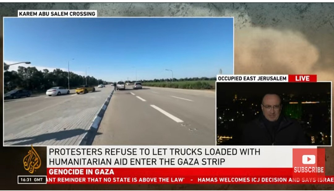 For example, to give an idea to #BenjaminNetanyahu on how to "prevent acts of genocide", it would be nice to let the army kick this people out, like they did when 2 or 3 palestinian teens protests.