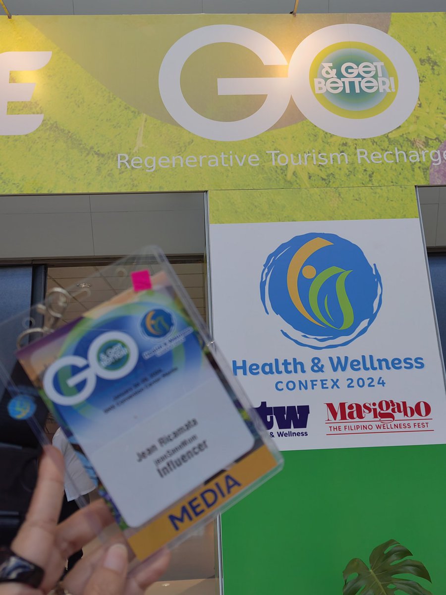 JeanRicamata's tweet photo. ATM
@WellnessConfex
#WellnessConfex2024
#WellnessConfex
#GoGetBetter https://t.co/0yM1lZzPnu