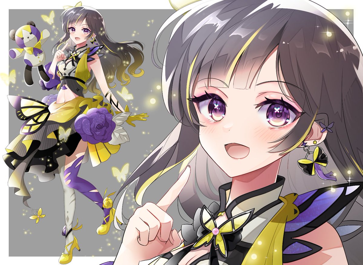 こういう感じのポーズついてる斜め一枚絵をlive2Dで動かすのやりたいな