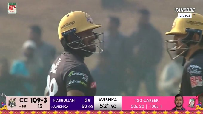 Avishka's 91* vs Barishal 🙌 📹 Credits: Twitter/FanCode