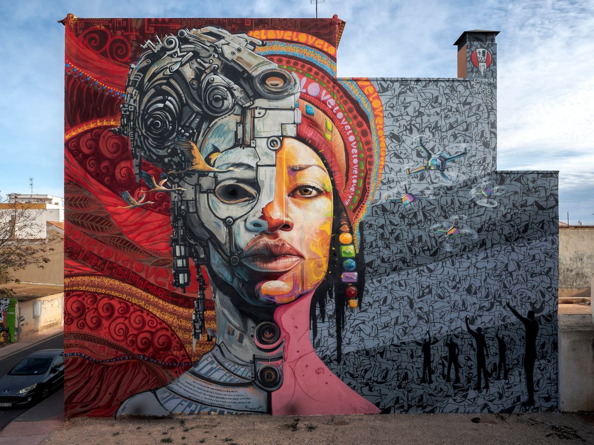 Nuestros grandes amigos de La Compañía De Mario y colaboradores, están a un paso de obterner un gran reconicimiento  "𝙀𝙇 𝙈𝙀𝙅𝙊𝙍 𝙂𝙍𝘼𝙁𝙁𝙄𝙏𝙄 𝘿𝙀𝙇 𝙈𝙐𝙉𝘿𝙊" con "El sueño de Turing"
HASTA EL 31 DE ENERO para votar.
👉streetartcities.com/awards/2023
G R A C I A S 💪VAMOS!!