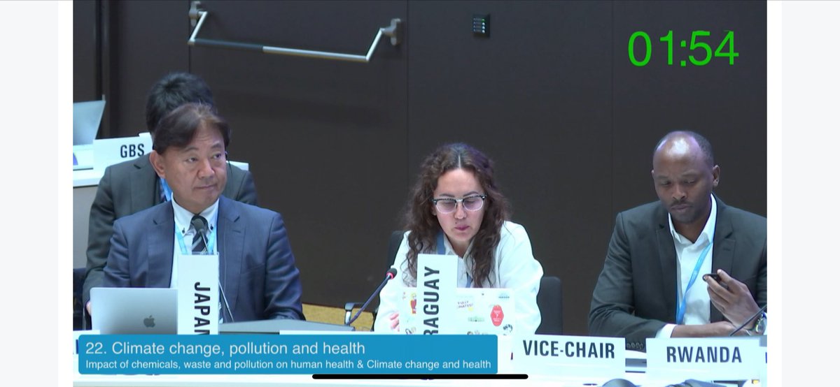GENetwork's tweet photo. The Executive Board of @WHO #EB154 is concluding today in Geneva, and now discussing #ClimateChange, #Pollution and health, and related reports. Member States are delivering statements in support of ambitious actions and synergies to tackle these crises.
https://t.co/i5MRQlfq6t https://t.co/owwrVdi8Gj