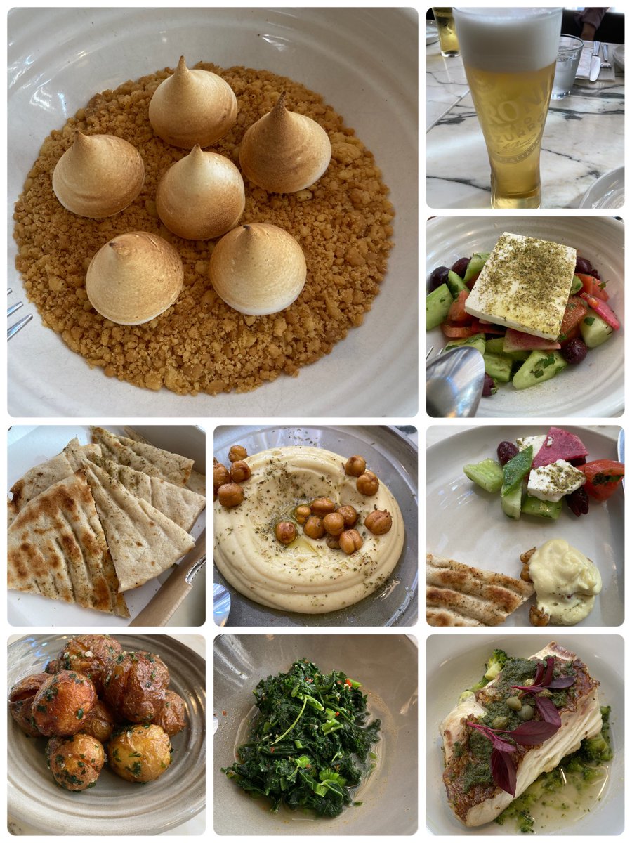 reelaugh_'s tweet image. 娘の中高のバトン部親の会

初めてのギリシア料理
酸味のある味付けのサラダにフェタチーズがとても美味しかった
6つのメレンゲのはレモンパイ🍋
レモンカードをさくさくのクランブルとあわせる事で軽い食感になりパクパク食べれました😋

銀座の歩行者天国
暖かくなったら又行こう

#THEAPOLLO