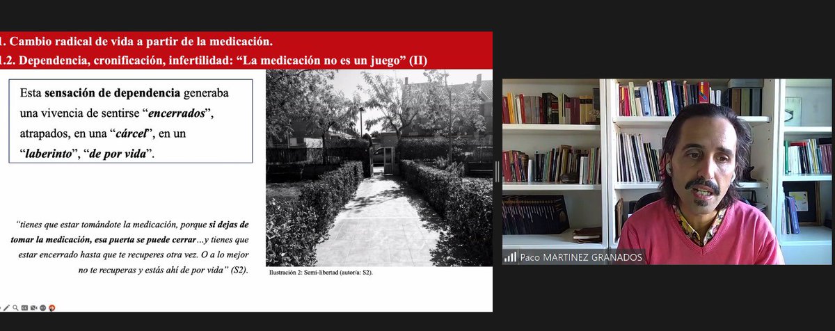 marigvaldivieso's tweet photo. “El inicio de la medicación psiquiatrica es un acontecimiento radical, la medicacion no es un juego y se vive como un proceso irreversible” @TecnoRemedio #medsExp #photovoice #DialogoSEDOF #psicofarmacos https://t.co/JRxAdx1Bv4
