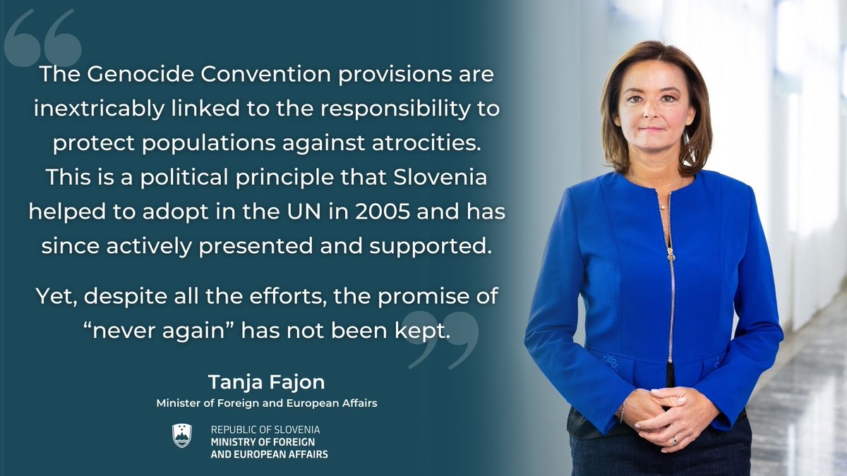 MZEZ_RS's tweet photo. On #HolocaustRemembranceDay, Slovenia remembers the Jewish, Roma & other victims of the #Holocaust, including many from 🇸🇮.
Educational & commemorative events are traditionally organised under "Shoah – #LetUsRemember" project.
MFEA @tfajon is the keynote speaker at the event @kinosiska w/ the central theme "All Our Children" - poem by Tone Pavček.
🔗👉https://t.co/5TshSJK7VA