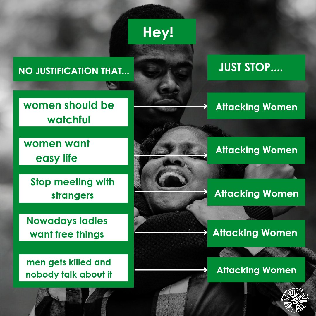 Safety is a right, not a privilege, and women have the right to live free from the fear of violence.

Women won't need protection if we stop attacking them.

#CSAEngage #EndFemicideKE