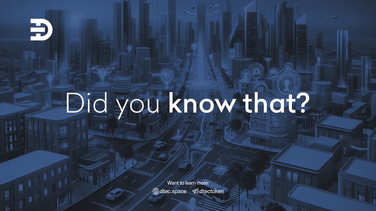Dtec_AINetwork's tweet photo. Did you know that #DtecB learns not only from individual users but also synthesizes data from autonomous agents and the Internet?
It's like having a global brain for your driving experience! 🧠🚗 #GlobalBrain #DTEC $DTEC https://t.co/qVcY8f2Vax