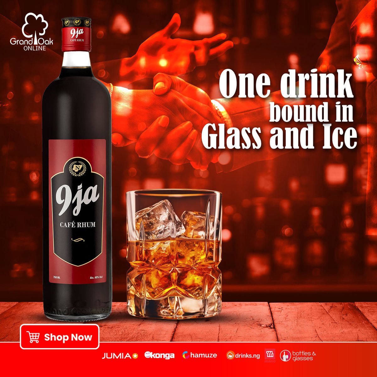 It’s more than rum in a glass, a drink as strong as our people. Feel the unity of drink, ice and glass with each sip that liberates your palate.

Shop Now on Chamuze.com, Jumia and Konga or tap the link in the bio @grandoakonline. <a href="/9jacaferhum/">9ja Cafe Rhum</a>