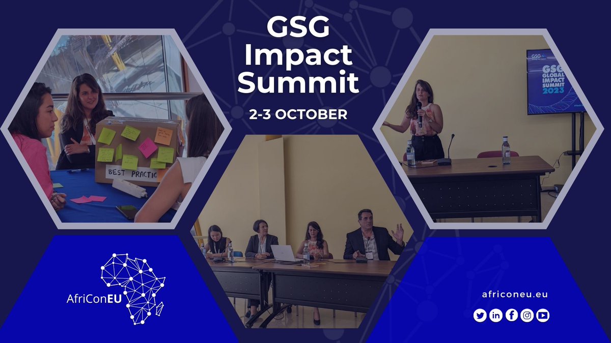 ATBN represented #AfriConEU at the GSG Impact Summit in Malaga, leading a thought-provoking panel on "Tech-Innovation: Perspectives from Diverse Ecosystems and Geographies." 🌐 

Explore the insights on our website 🔗 ecs.page.link/BfdSJ

#H2020 #EUAfrica #AfricaEurope