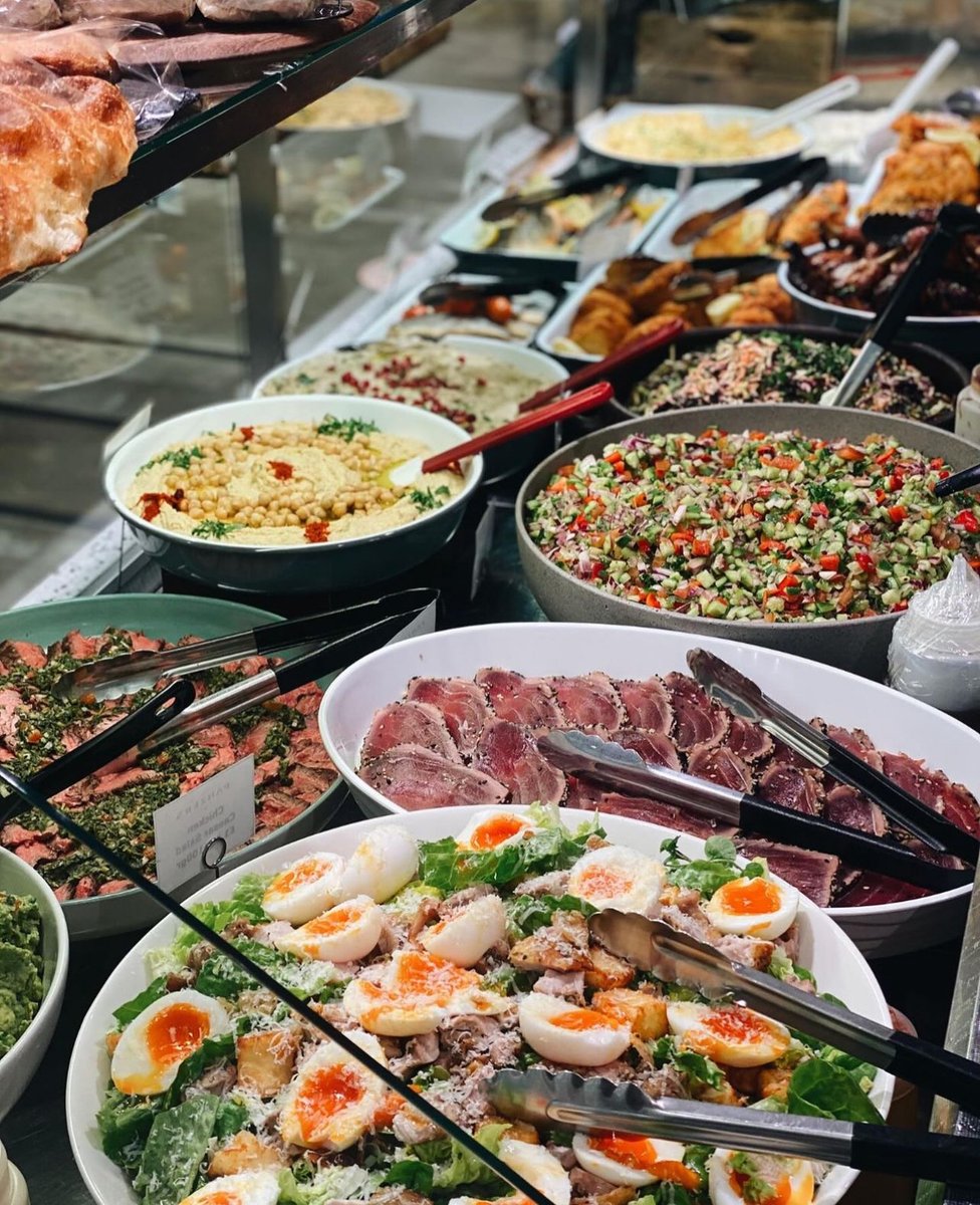 Weekends call for a trip to @Panzersdeli counter for delicious goodies Pick up a salad made with the freshest ingredients from their world-class greengrocers, or discover their variety of deli meats to fill a sandwich on your favourite bread.