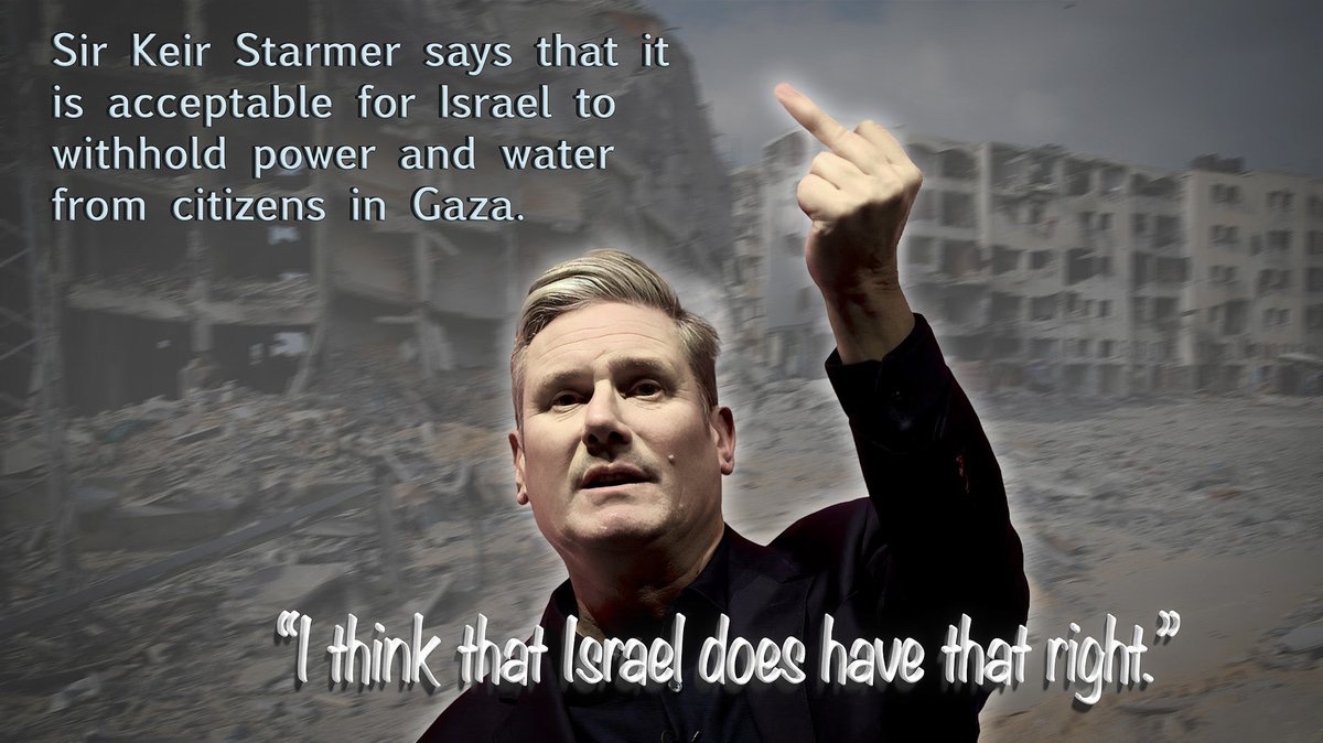 BeyondChains's tweet image. The total hypocrisy and moral bankruptcy of todays western political leaders is to see them remember a Holocaust that happened over 3/4 of a century ago, while they not only ignore a Holocaust happening right now, but actually back the perpetrators
#GazaGenocide
#StarmerOut