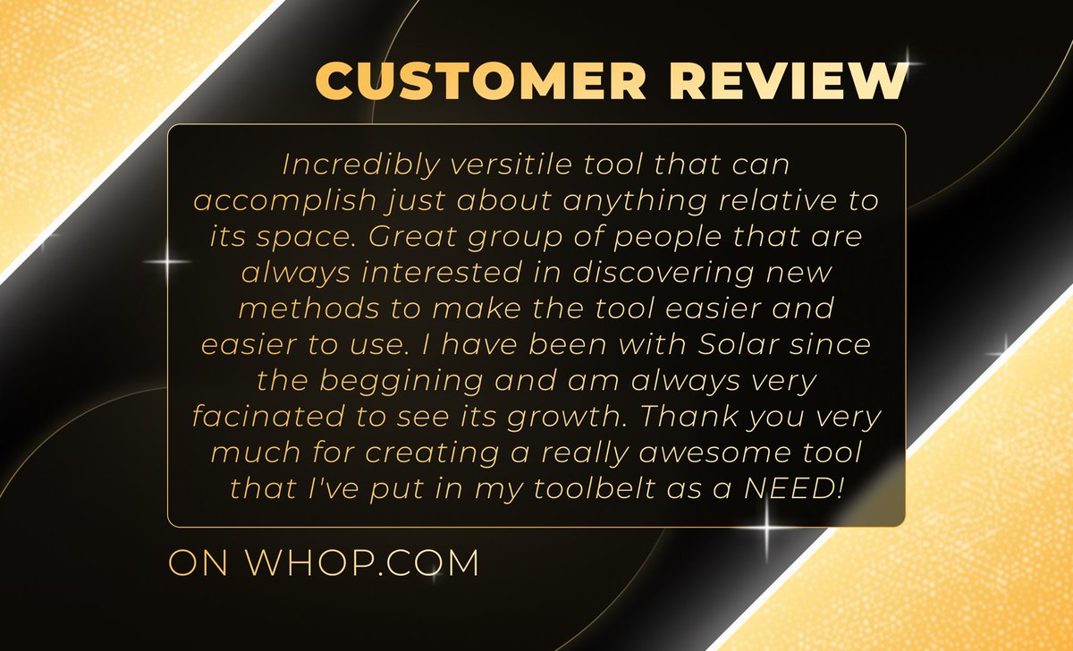 ⭐ CUSTOMER REVIEW We're here to make our users happy! Have a look at our 154 reviews on Whop. Drop a 💛 for a FREE Monthly