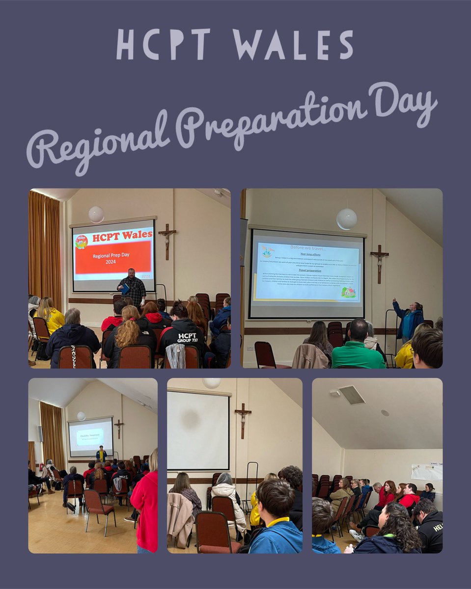 The Welsh Regional prep day is underway. Getting our groups ready for #Lourdes2024. #LetYourLightShine #RiseAndShine <a href="/HCPT/">HCPT</a>