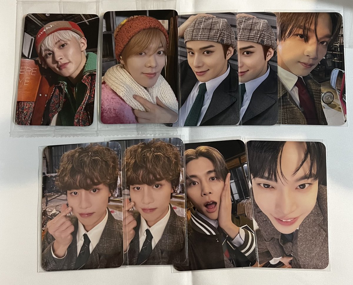 NCT127 Be There For Me BTFM 特典 mu-mo ktown4u 交換

譲：Ktown4u→マーク ユウタ
mu-mo→テイル ジャニ ドヨン ジョンウ ヘチャン

求：ジェヒョン

郵送での交換希望です📮
ご条件の合う方いらっしゃいましたら、お気軽にお声掛けください🙇🏻‍♀️