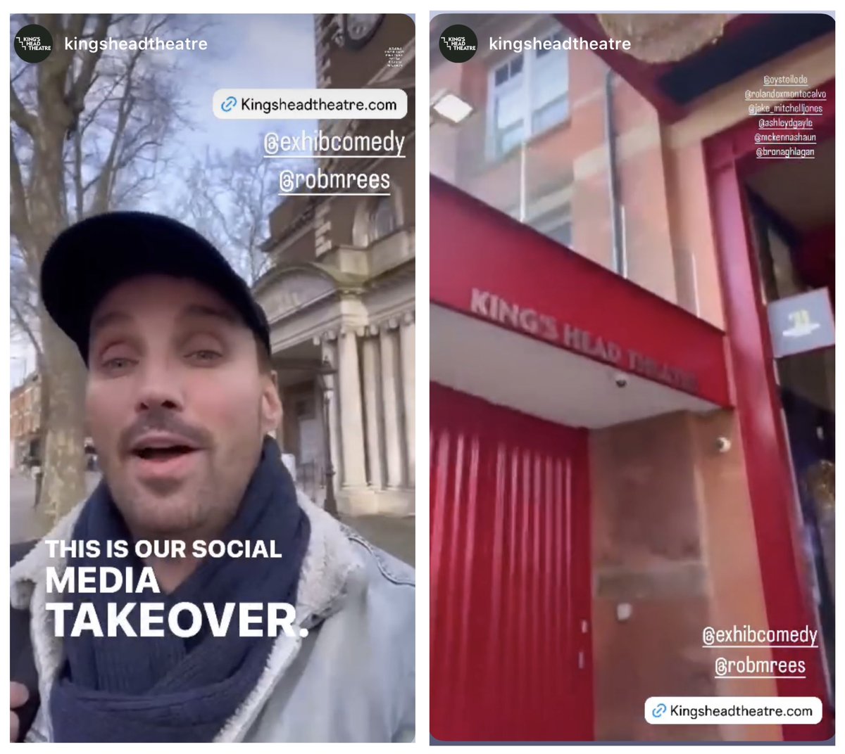 We’re taking over! Head over to the King's Head Theatre Instagram account today to join us for behind-the-scenes stories from our Exhibitionists…

instagram.com/kingsheadtheat… #LondonTheatre #theatre #backstage #islington
