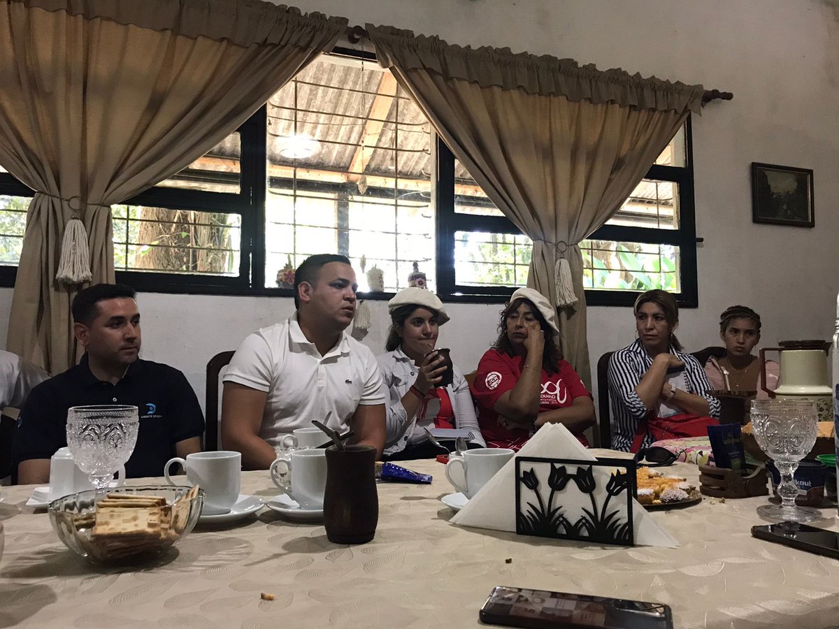 boinablancaucr's tweet photo. 🧉 #BuenSábado compartiendo unos mates, en la ciudad de #Concepción, reflexionando y organizando el XIV° Encuentro de la Militancia para el 1, 2 y 3 de Marzo en los #VallesCalchaquíes junto @MoisesGarcia95 nuestro flamante Sec. Gral de la @JRNacional. https://t.co/Qt7UZAXPAR