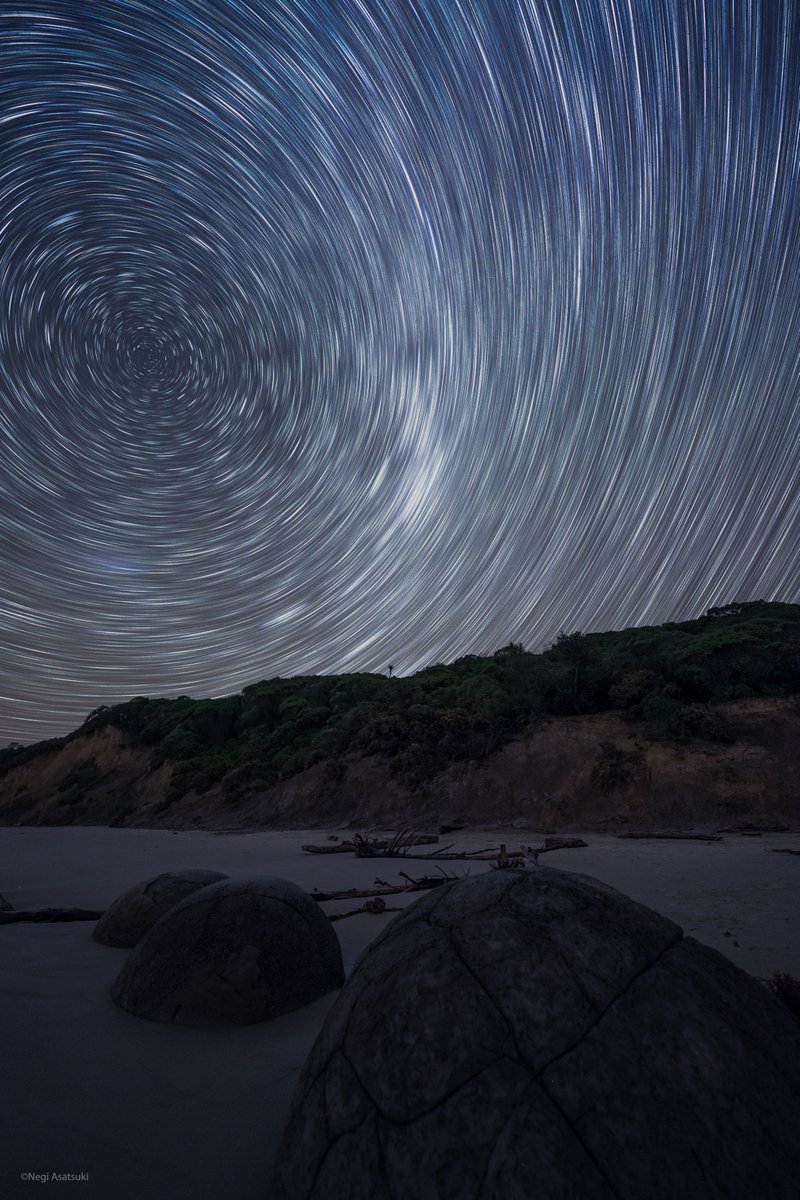 南の星ぐるぐる