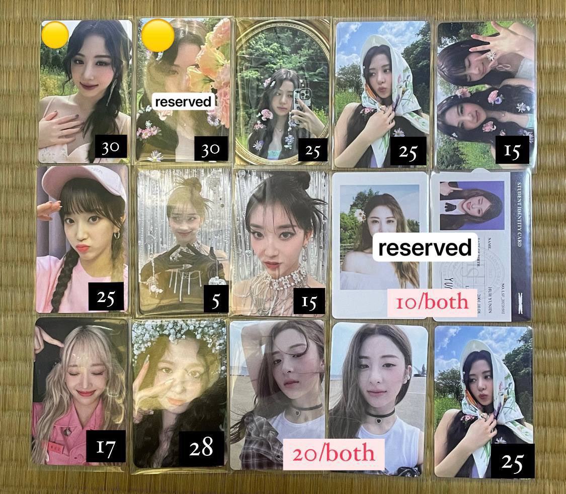 taronutz's tweet image. wts lesserafim nmixx stayc various pc
yunjin sumin sullyoon 
MALAYSIA BASED 🇲🇾
details in pic 2
#pasarlesserafim #pasarlesserafimmy #wtslesserafim #pasarnmixx #pasarnmixxmy #pasarstayc #pasargirlgroup @pasarLESSERAFIM @pasarNMIXX @pasargirlgroup