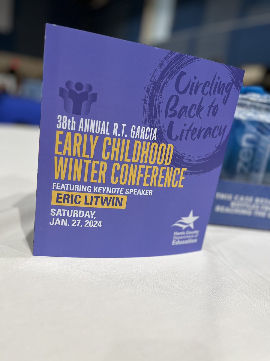 Excited to be at the Early Childhood Winter Conference! <a href="/ChancellorComet/">Chancellor Elementary</a> #ECWC2024