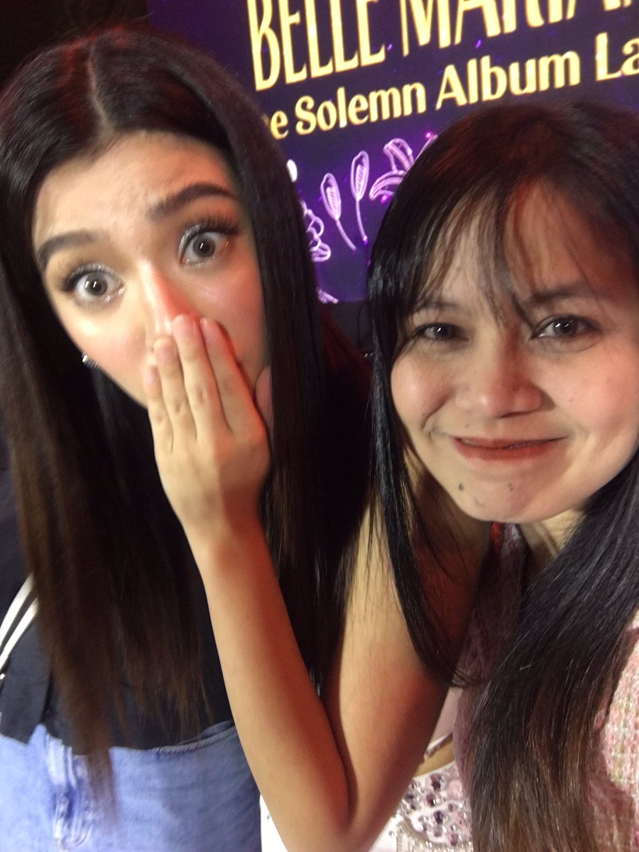 DBBUBBLIESS's tweet photo. Omggggggggg 😭😍 my first picture sayo , ito na nga  @bellemariano02 

Congratss belle 👏

#SolemnAlbumLaunch 
#BelleMariano 
#SolemnAlbum https://t.co/neOBnmBusd