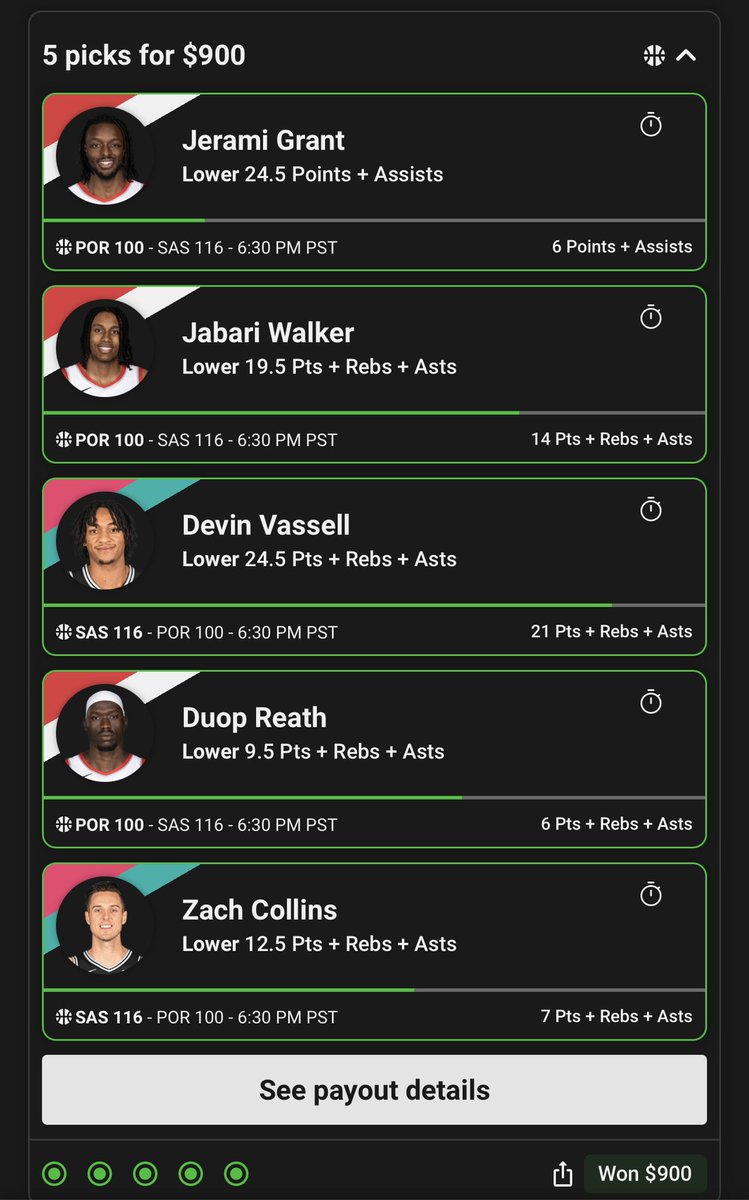 TripleOGTymLau's tweet photo. Last night was a good night @UnderdogFantasy 💯 #prizepicks #underdogfanstasy #bettr #parlayplay #fanduel #DraftKings https://t.co/xApIcr0JR0