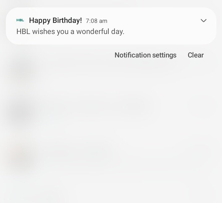 GhufranAbbasiPK's tweet photo. Thank you @HBLPak Bhai. I wish you could credit my account with 10K PKR as gift. https://t.co/7vB7xIdJkK