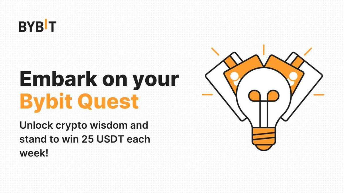 Bybit_Official's tweet photo. 🧐 Ordinals, Inscriptions, BRC20... These terms have taken crypto by storm lately. If they're still a mystery to you, it's time to cover the basics in this latest quest.

💰 Conquer the quest and stand a chance to win a 25 $USDT bonus.

 Start now 👉 https://t.co/2ZkUEj9QX6 https://t.co/zrsaIvRGkd