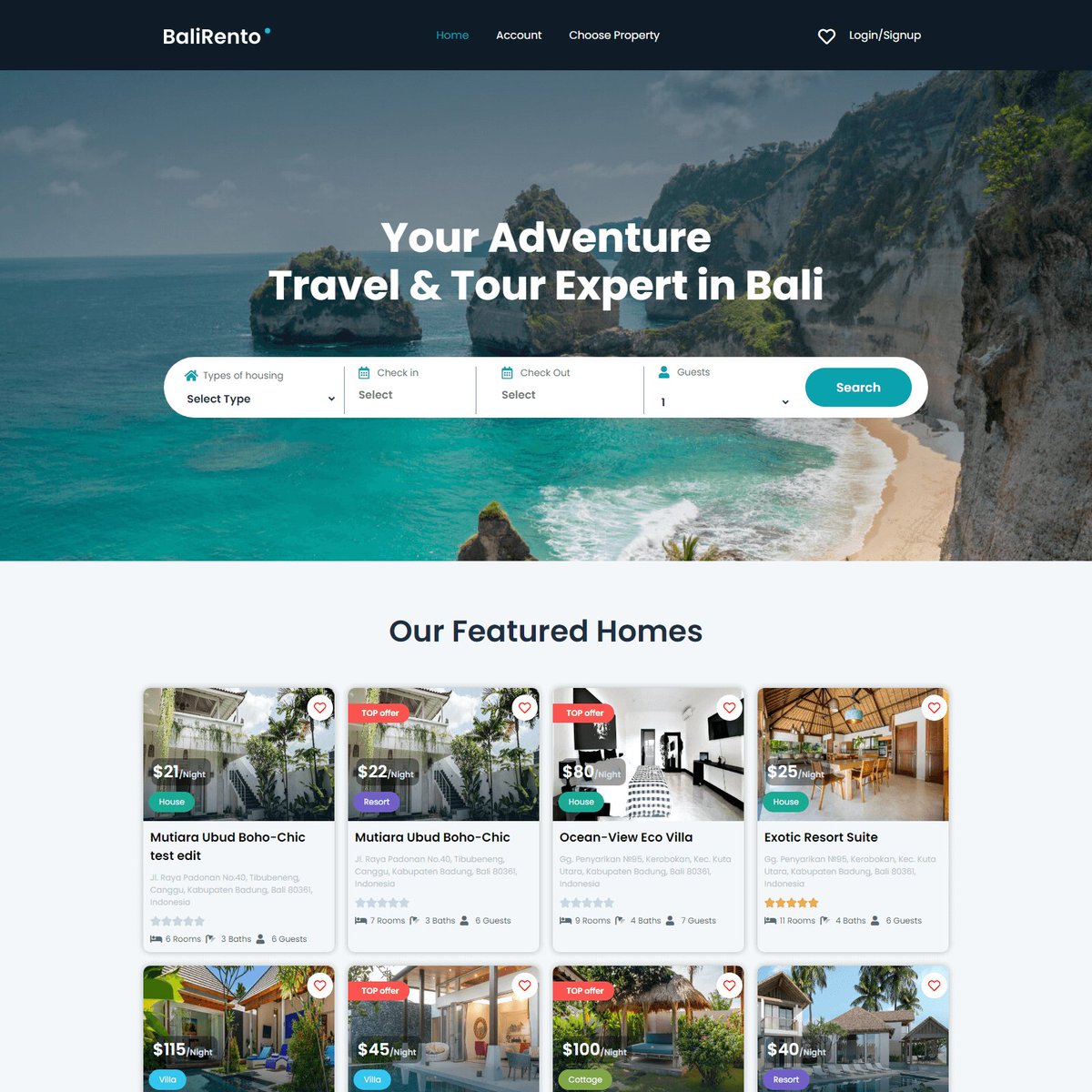 I have completed a Full dynamic website using WordPress And Crocoblock.
Project Type: Vacation Rental Dynamic Website
CMS: WordPress
Project Live Link: zijibon.com/crocoblock/

#crocoblock #dynamicwebsite #bookingwebsite #jetengine #wordpresswebsite #wordpress_dynamicwebsite