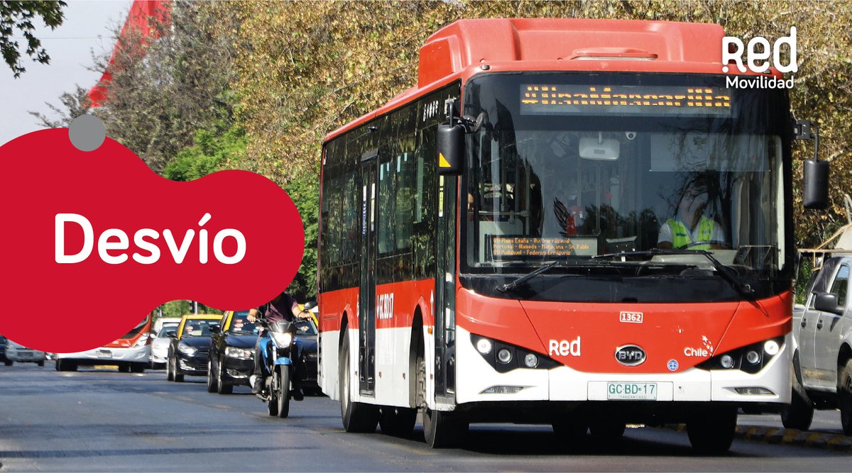 Red_Movilidad's tweet photo. 🔴⚪ #Desvíos fin de semana
Planifica tu viaje por eventos culturales de #StgoAMil y otras actividades que se desarrollarán este Sábado y Domingo en #Santiago , #Providencia, #Maipú, #EstCentral, #LoPrado y otras comunas.
✅Conoce las rutas de desvío en: https://t.co/0A9MnovgFG https://t.co/hwvzS3mVsv