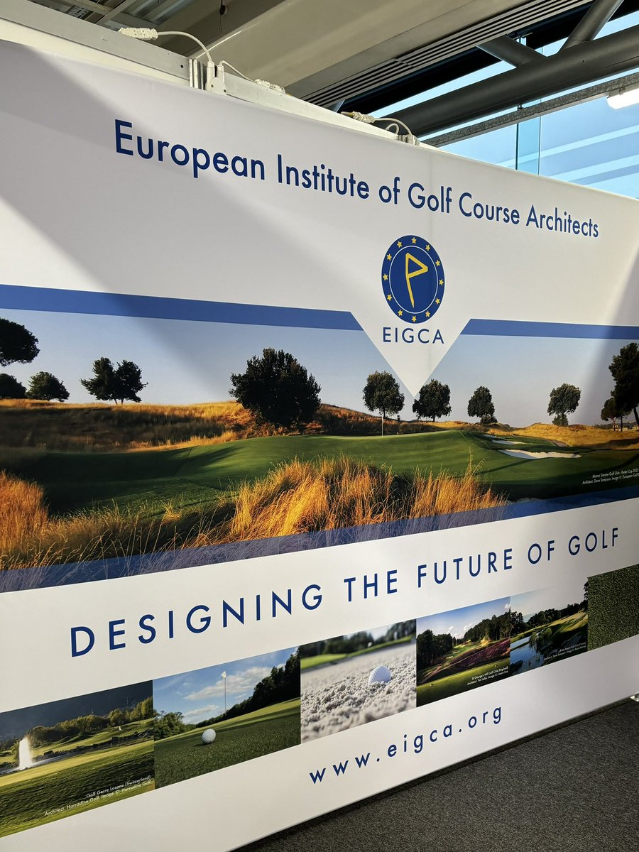 Thank you to all the visitors to our stand at #BTME2024 - members, (potential) partners, potential students & those expressing their interest in golf course architecture & the skills of our members. A fabulous show with many opportunities for us to fly the flag for the profession