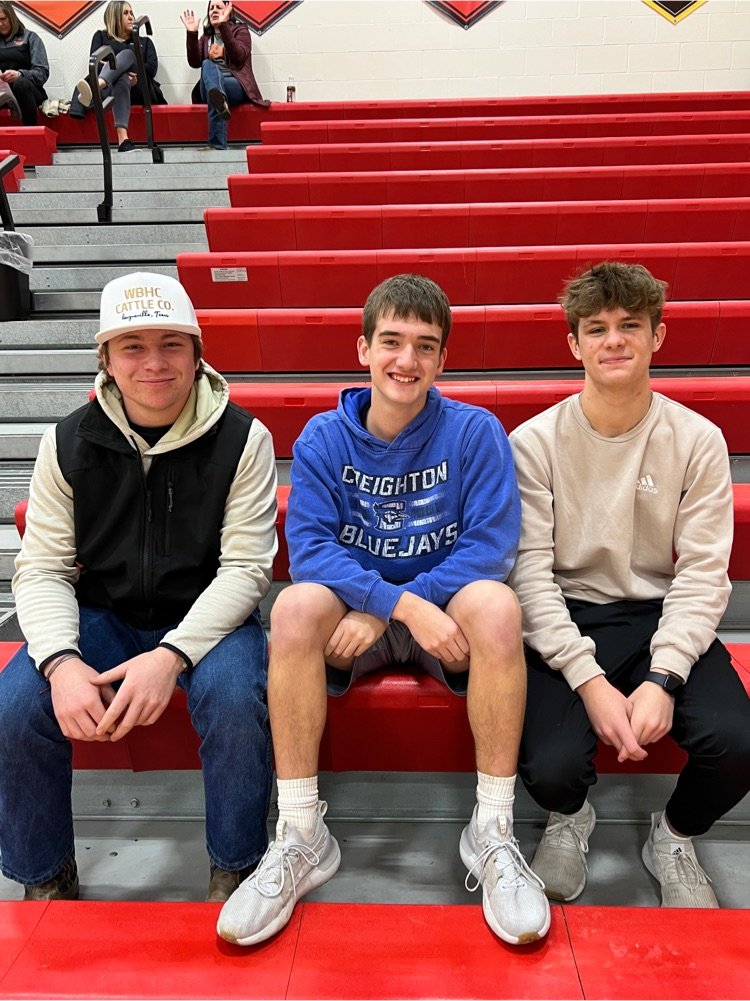 Thanks for coming boys and supporting the lady tigers!