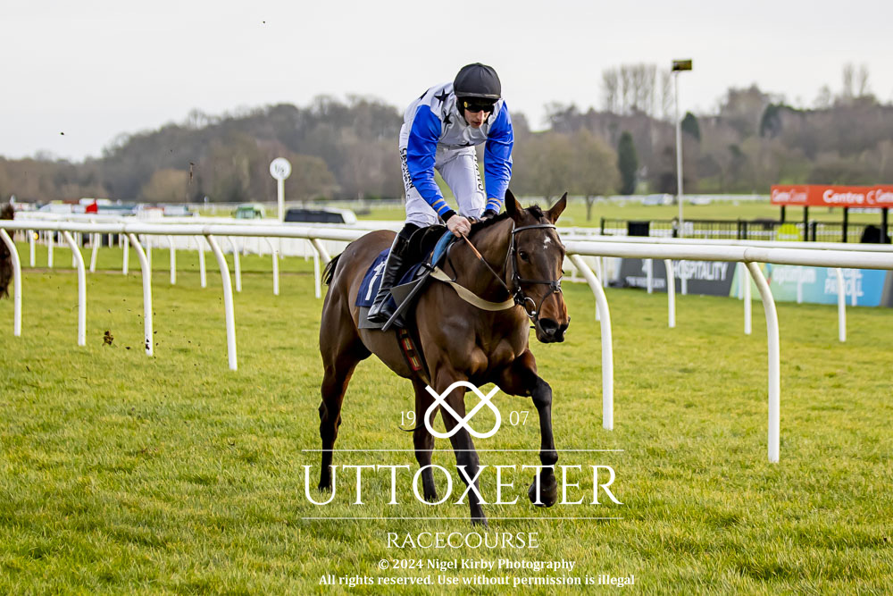UttoxeterRaces's tweet photo. Race 3 EBF Mares' Novices' Limited Handicap Chase (EBF Mares' Novices' Chase Series Qualifier) (GBB Race)

Winner  Marsh Wren
Trainer Stuart Edmunds 
Jockey  Ciaran Gethings 

Images taken by Jonathan Hipkiss on behalf of @nigekirby https://t.co/Bsu2wICwgw