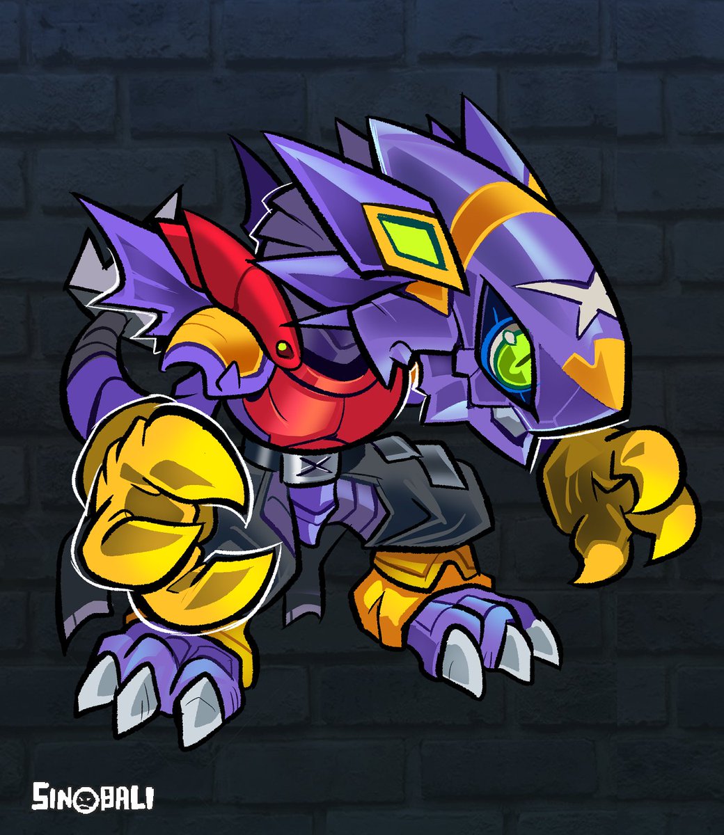 sinobali's tweet image. Cross Wars Digimon