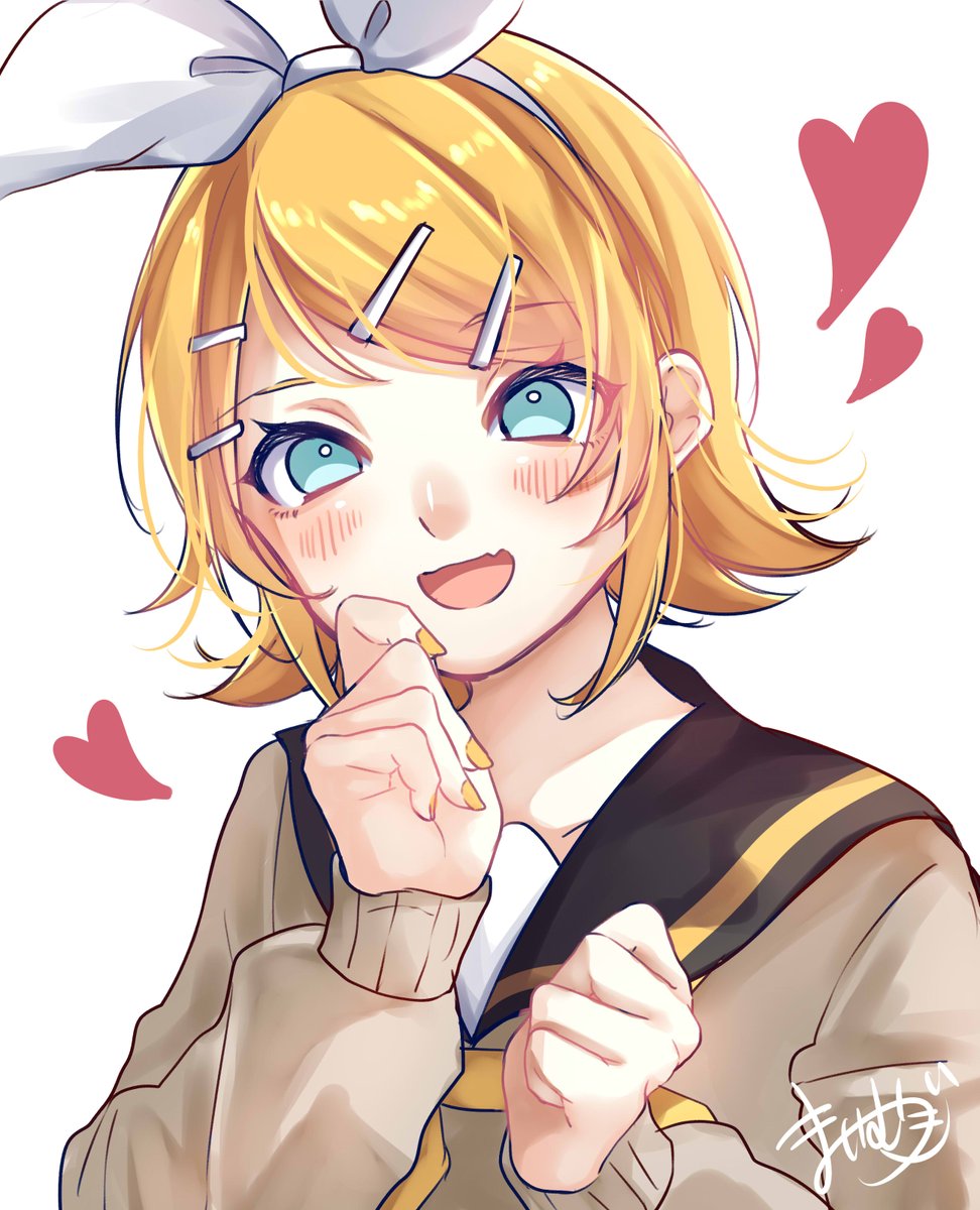 鏡音リン 「リンちゃんまとめ!#鏡音リン #VOCALOID 」|まいむぎのイラスト
