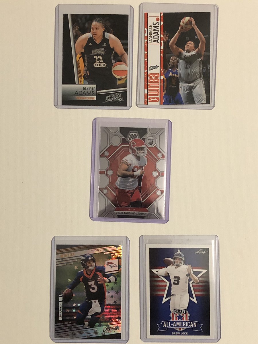 @dhdrewry @CardPurchaser For today’s #CornerOfYourCollection I’ve got a few cards of individuals from the high school where I teach who I got to know while they were in high school.
