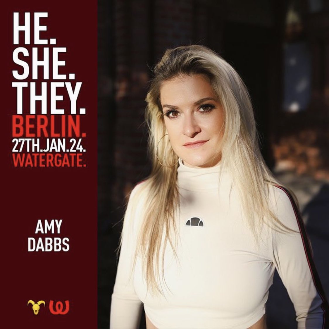 Can’t wait for @HeSheTheyMe tonight at Watergate 🥳 🥳 #Berlin #housemusic