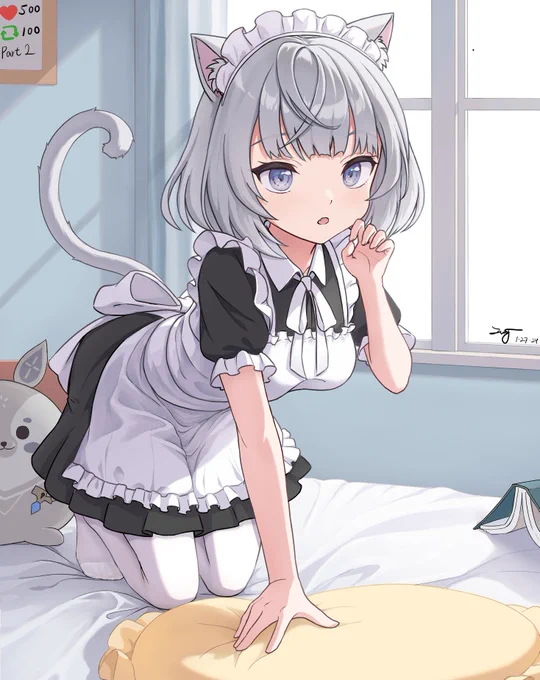 CAT MAID#Zetacrylic 