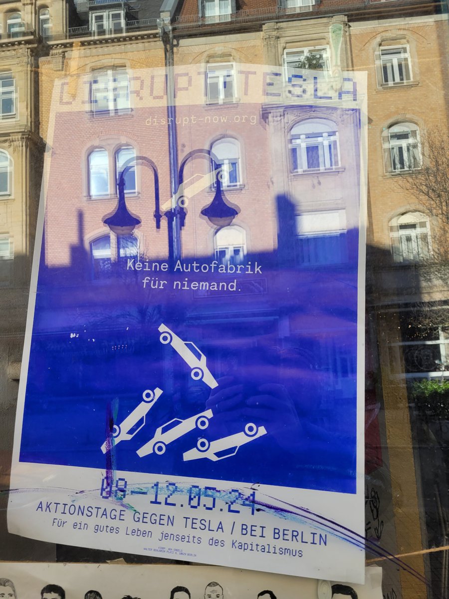 4 days of no production for Tesla Germany in May? Wonder if planned protest from far left vs Tesla are already known?