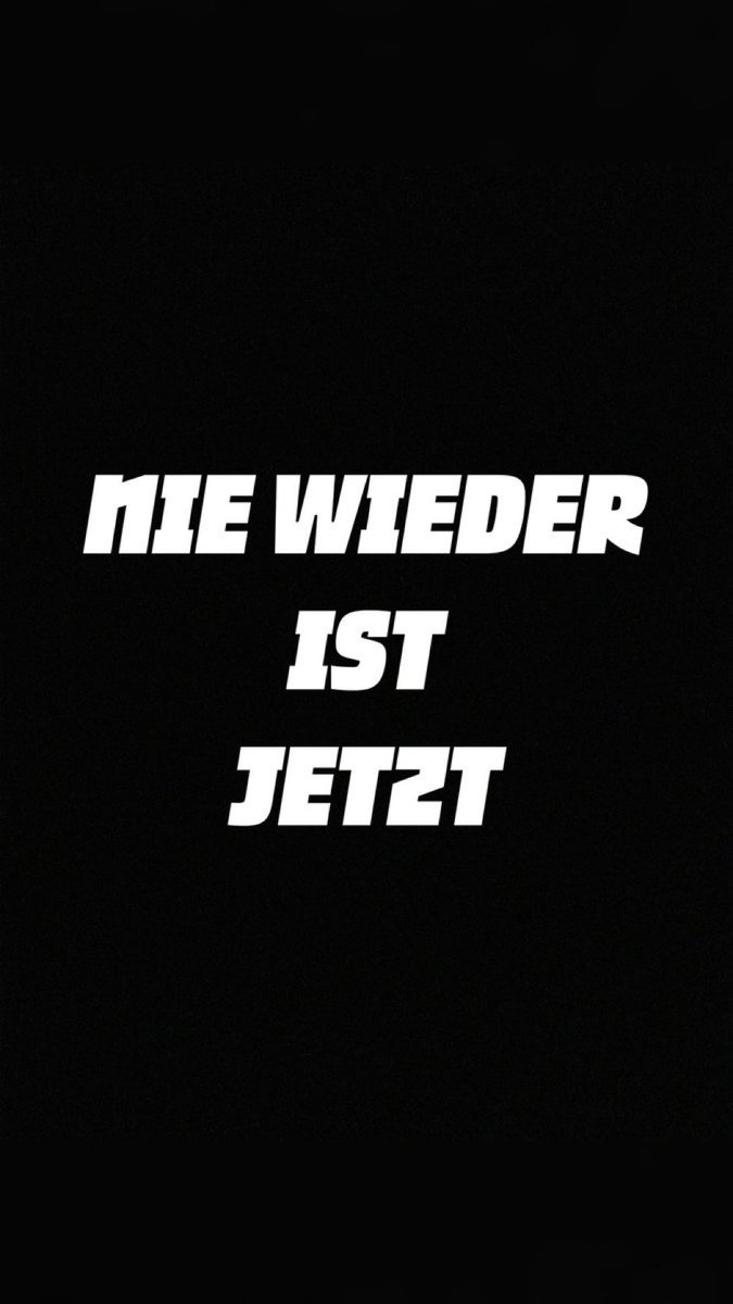 #NieWieder ist JETZT