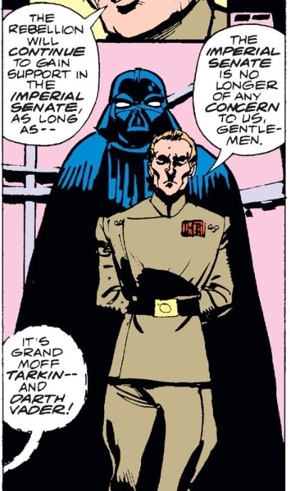 HammerAndGrease's tweet photo. Vader looks like a pug here #swcomics https://t.co/4r0NTrspM6