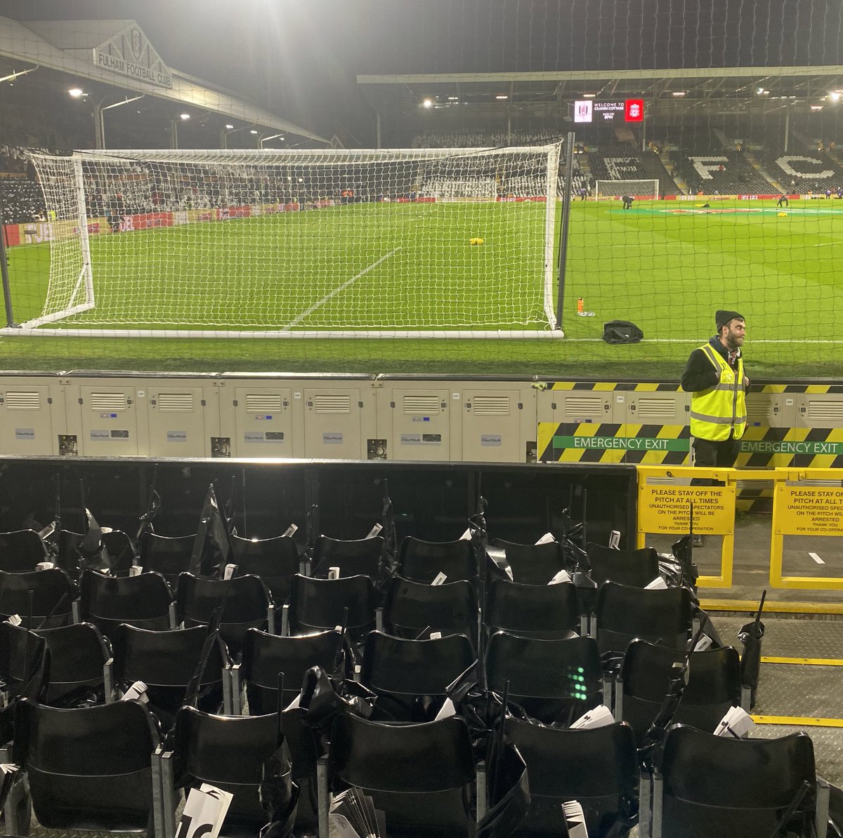 You will notice a lot of empty seats when Fulham play Newcastle tonight

There’s a boycott over ticket pricing