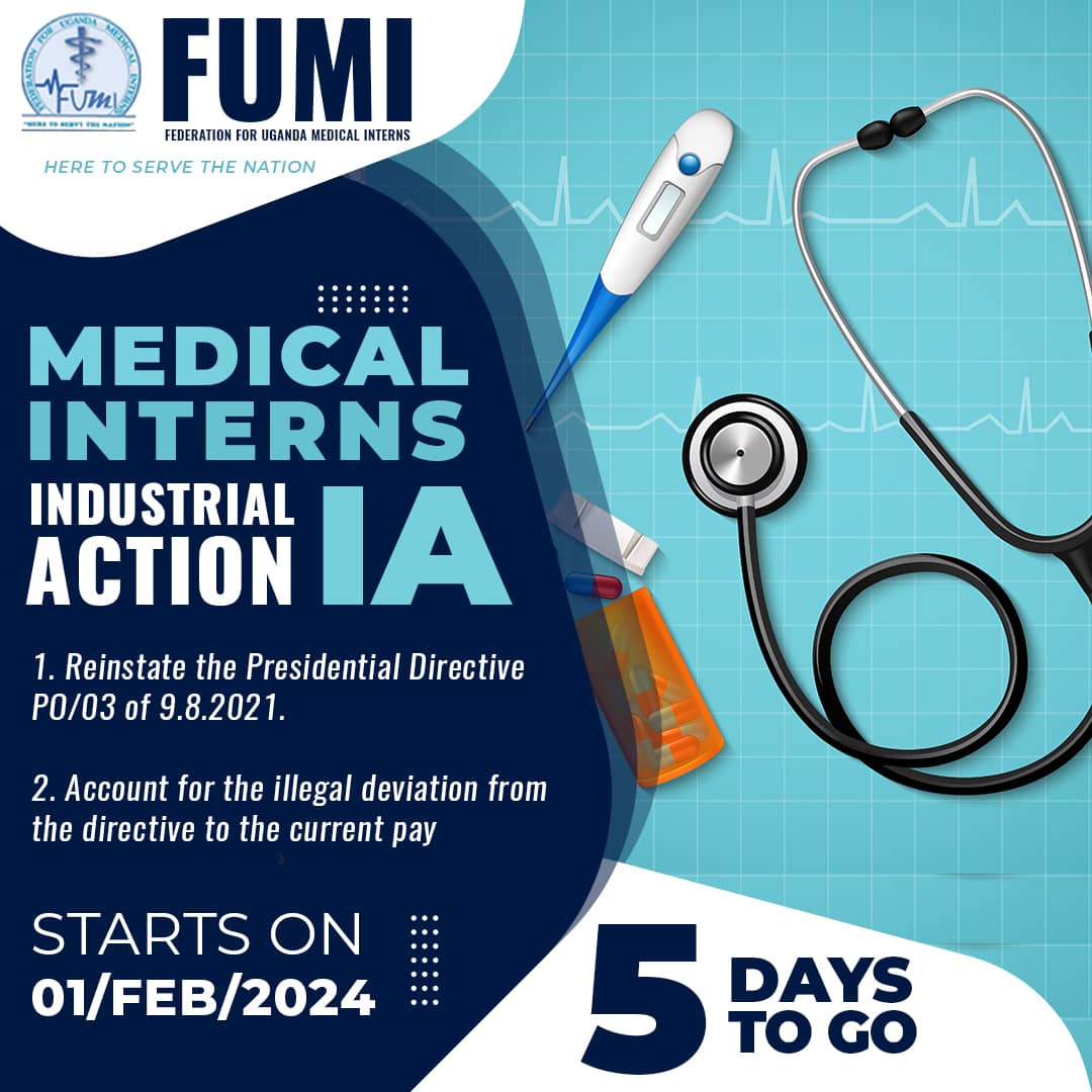 BillAdrati's tweet photo. 5 DAYS TO GO
1- Reinstate the presidential directive PO/03 of 9.8.2021
2- Account for the deviation from the directive to the current pay

The current economic times make it impossible to afford decent living in line of duty. 
@MinofHealthUG @ainbyoo @DianaAtwine @KagutaMuseveni https://t.co/0NuZaCFcSb