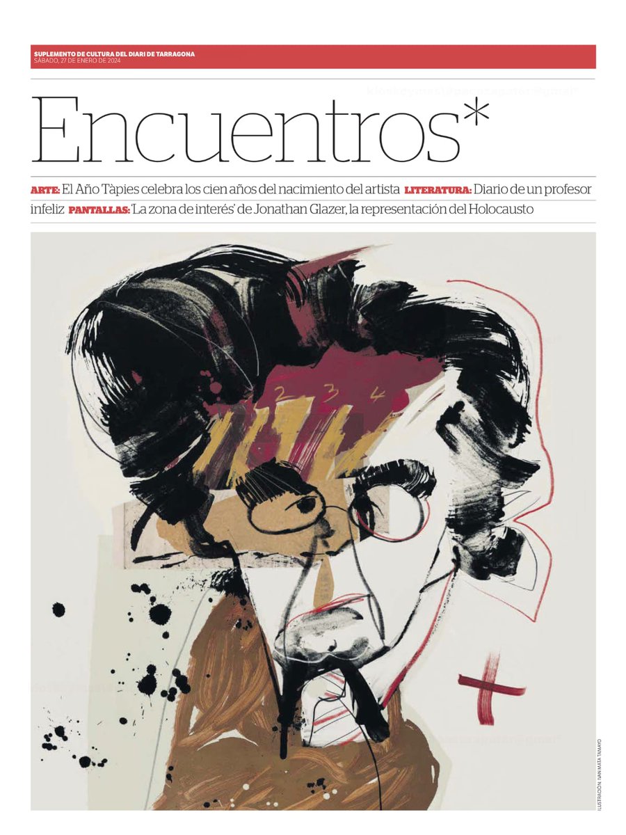 👉 Avui escrit sobre l'#AnyTàpies al suplement de Cultura del <a href="/diaritarragona/">Diari de Tarragona</a>.

Endavant @fundaciotapies!