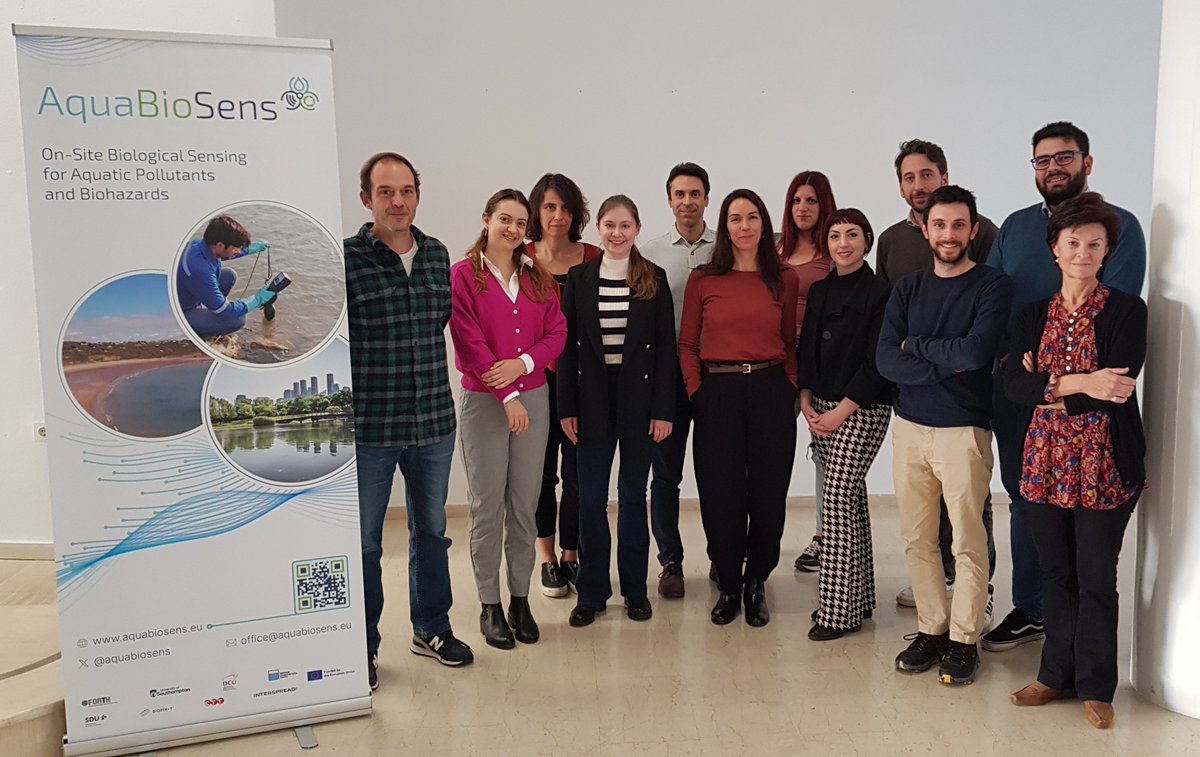 AquaBioSens (@aquabiosens) on Twitter photo During the productive <a href="/aquabiosens/">AquaBioSens</a> kick-off meeting, the #international consortium presented the upcoming project work, sparking insightful discussion about crucial aspects of the project.
It was a pleasure to meet all the partners in person and virtually! ✨ #water
<a href="/HorizonEU/">Horizon Europe 🇪🇺</a> During the productive <a href="/aquabiosens/">AquaBioSens</a> kick-off meeting, the #international consortium presented the upcoming project work, sparking insightful discussion about crucial aspects of the project.
It was a pleasure to meet all the partners in person and virtually! ✨ #water
<a href="/HorizonEU/">Horizon Europe 🇪🇺</a>