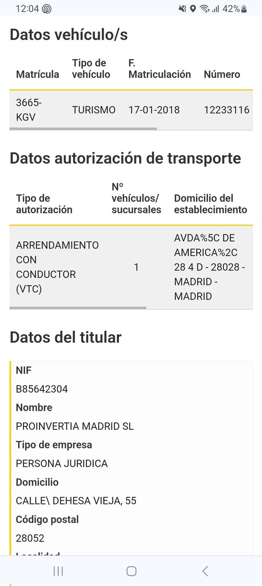 eltaxide's tweet photo. @ya_levantate @Str3005 Corre, aquí tienes los datos del propietario,  q acuda raudo y veloz a denunciar la publicación.... https://t.co/jMumy88o71